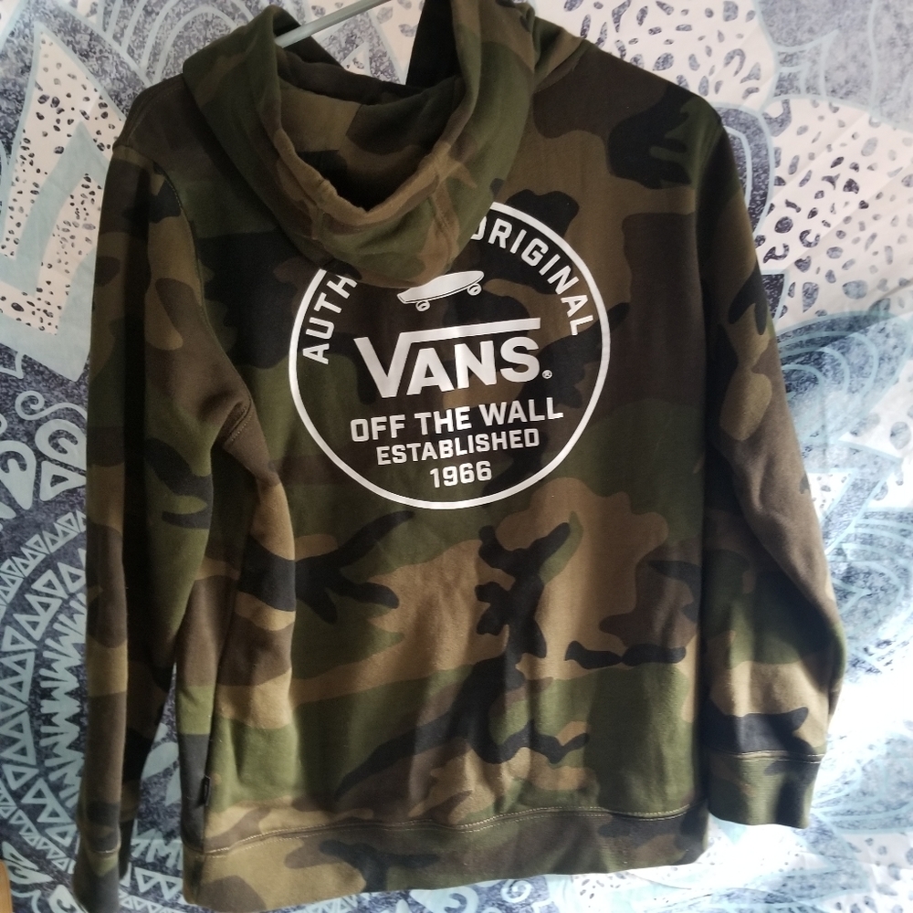 VANS CAMO HOODIE